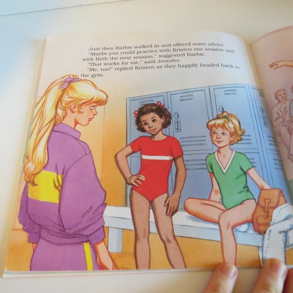 BARBIE Best Friends Paperback [GYMNASTICS]